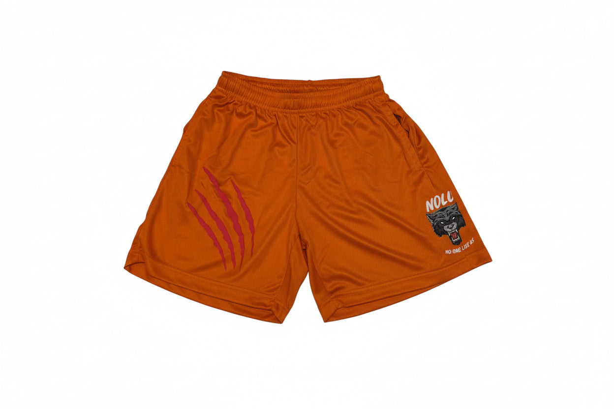 “NOLU” Mesh Shorts