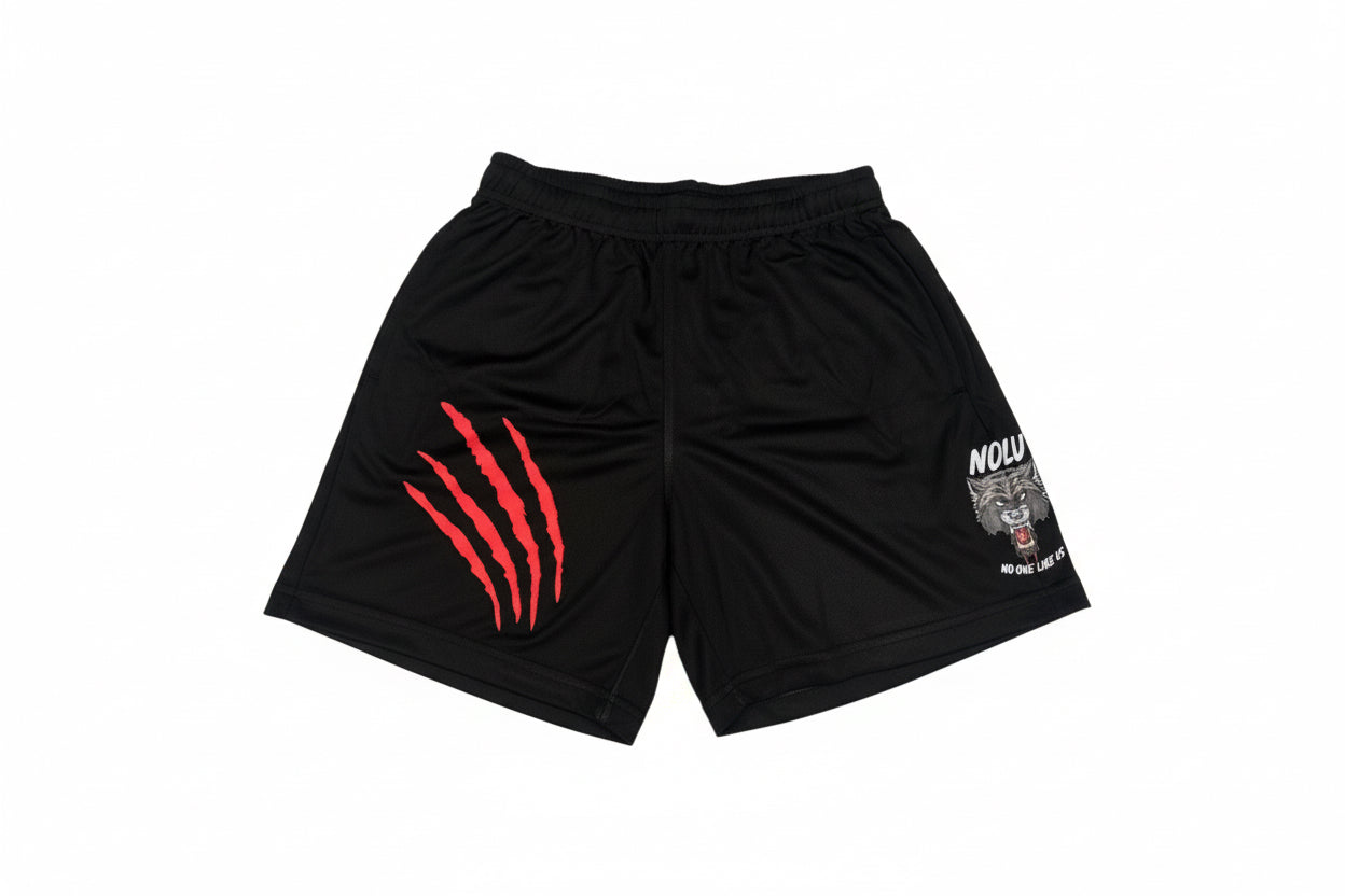 “NOLU” Mesh Shorts