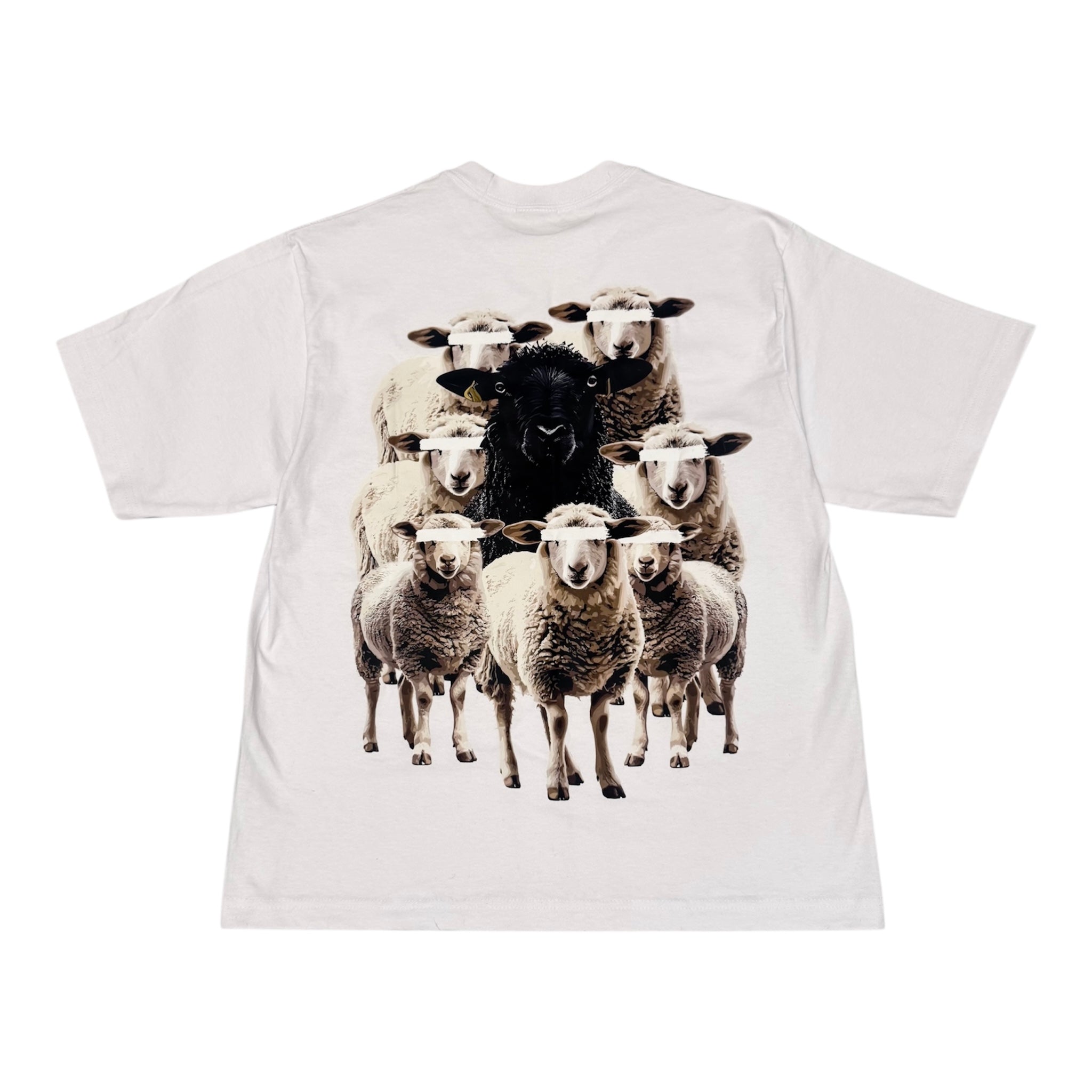 “NOLU” The Black Sheep Boxy Tee